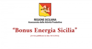 BONUS ENERGIA Regione Siciliana