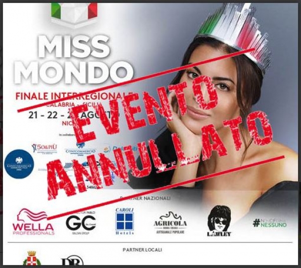 Annullata a Nicosia la finale interregionale di Miss Mondo Italia